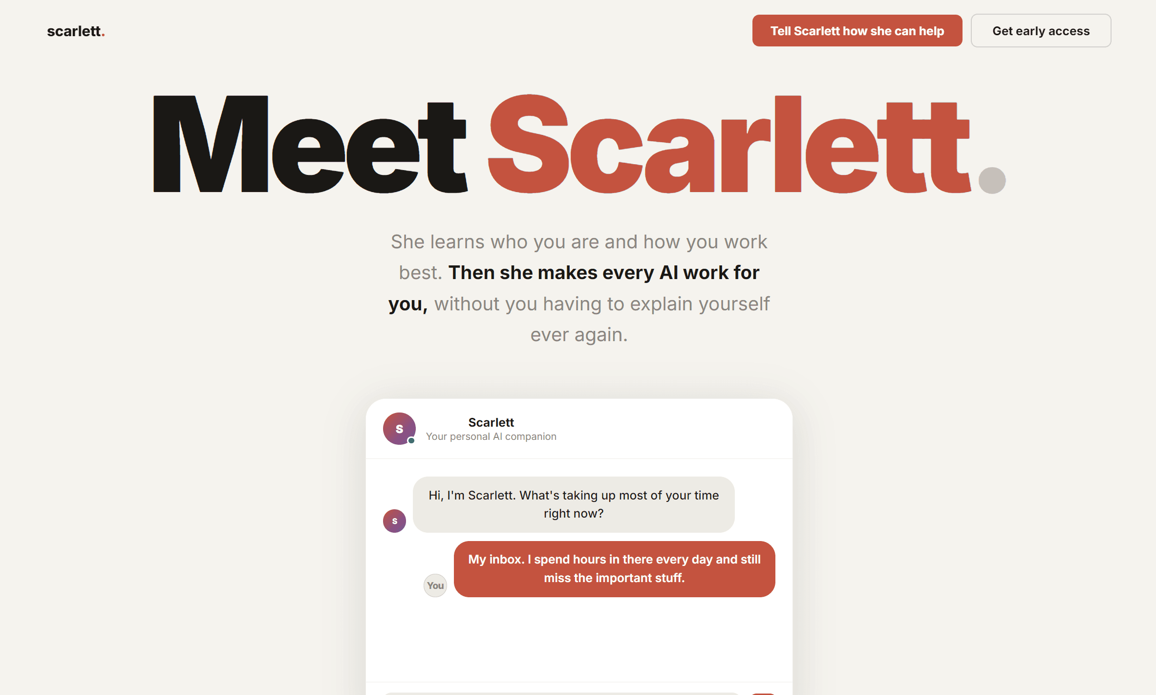 Scarlett