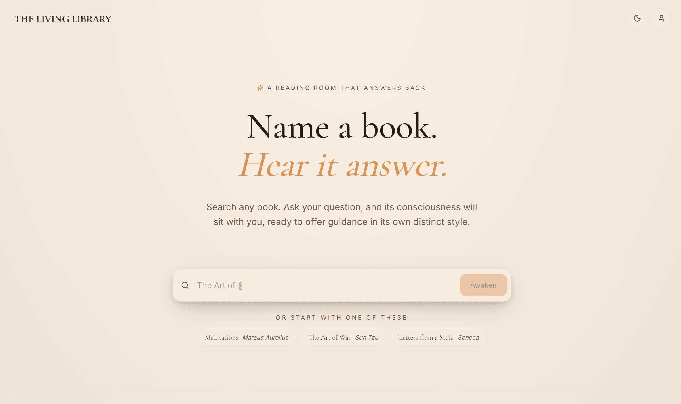 The Living Library