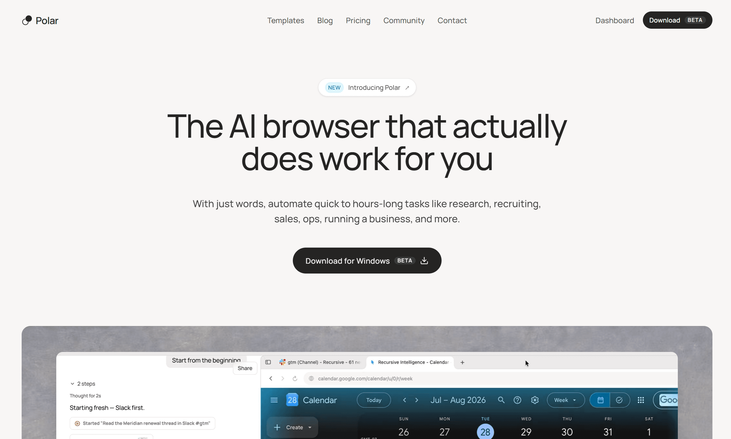 Polar Browser