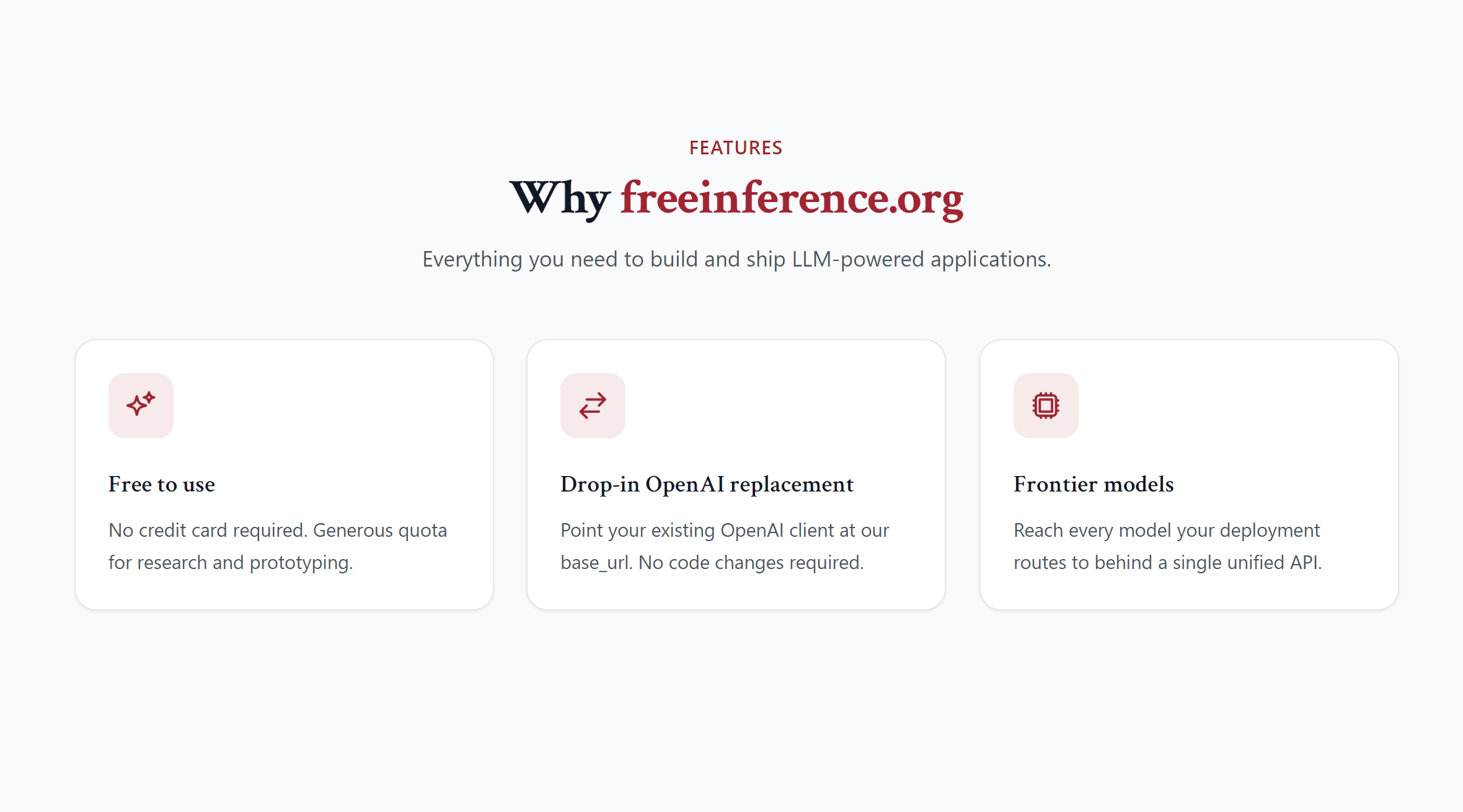 FreeInference